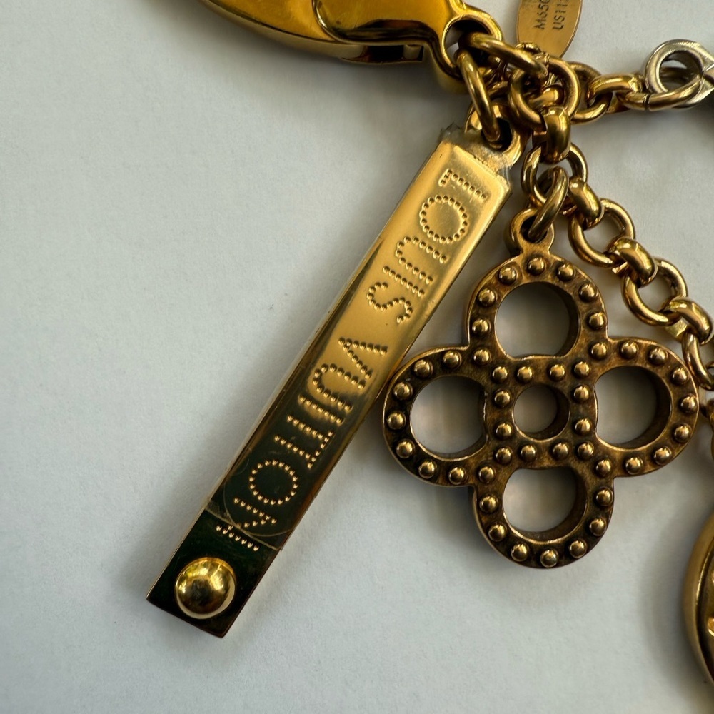 LOUIS VUITTON Cert Auth Bijoux Sac Tapage Bag Charm Keychain w/ COA, box & bag - Picture 13 of 13